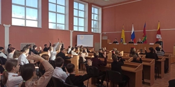 В Гулькевичи прошел съезд муниципального отделения Союза казачьей молодежи Кубани