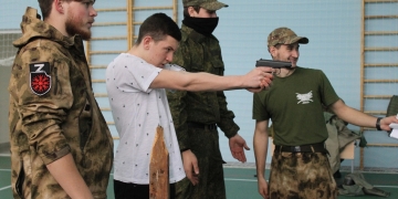 Юные казаки провели спортивные соревнования для молодежи