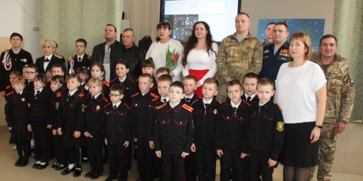 Казачьему классу присвоили имя героя спецоперации