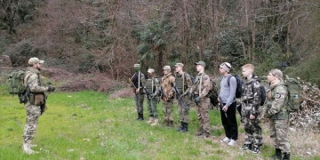 Казачья молодежь приняла участие в полевом выходе