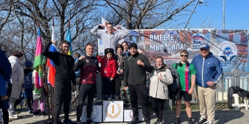 Казачья молодежь приняла участие в спортивном забеге