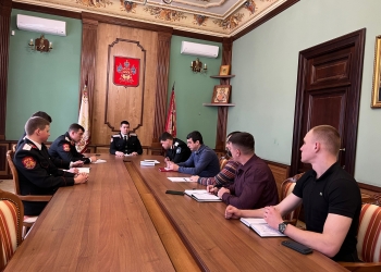 Начальник штаба-заместитель атамана Кубанского казачьего войска провел рабочее совещание
