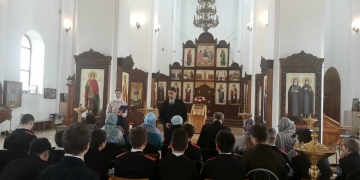 Темрюкские казачата участвуют в конкурсе сочинений