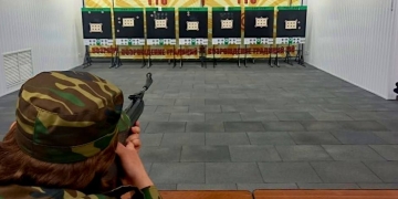 В Динском районе прошел финал краевого фестиваля «Ворошиловский стрелок»