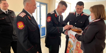 В школе Майкопского района прошло мероприятие, в честь 10-летия воссоединения Крыма с Россией