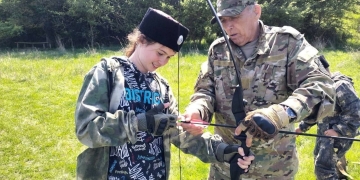 Для темрюкских казачат провели квест-поход