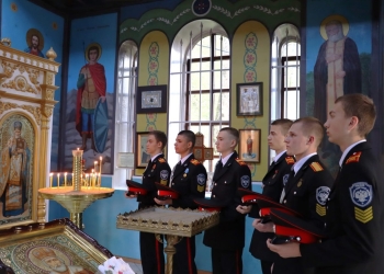 Юные казаки-кадеты посетили православный комплекс